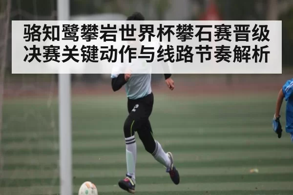 骆知鹭攀岩世界杯攀石赛晋级决赛关键动作与线路节奏解析